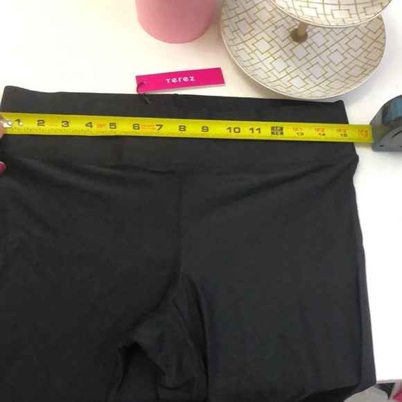 . NWT Terez High Rise Zipper Leggings large - Picture 5 of 5